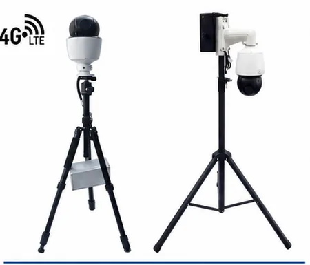 Telecamera dome portatile impermeabile 4G / Wi-Fi MTL-4G-WP-SPD