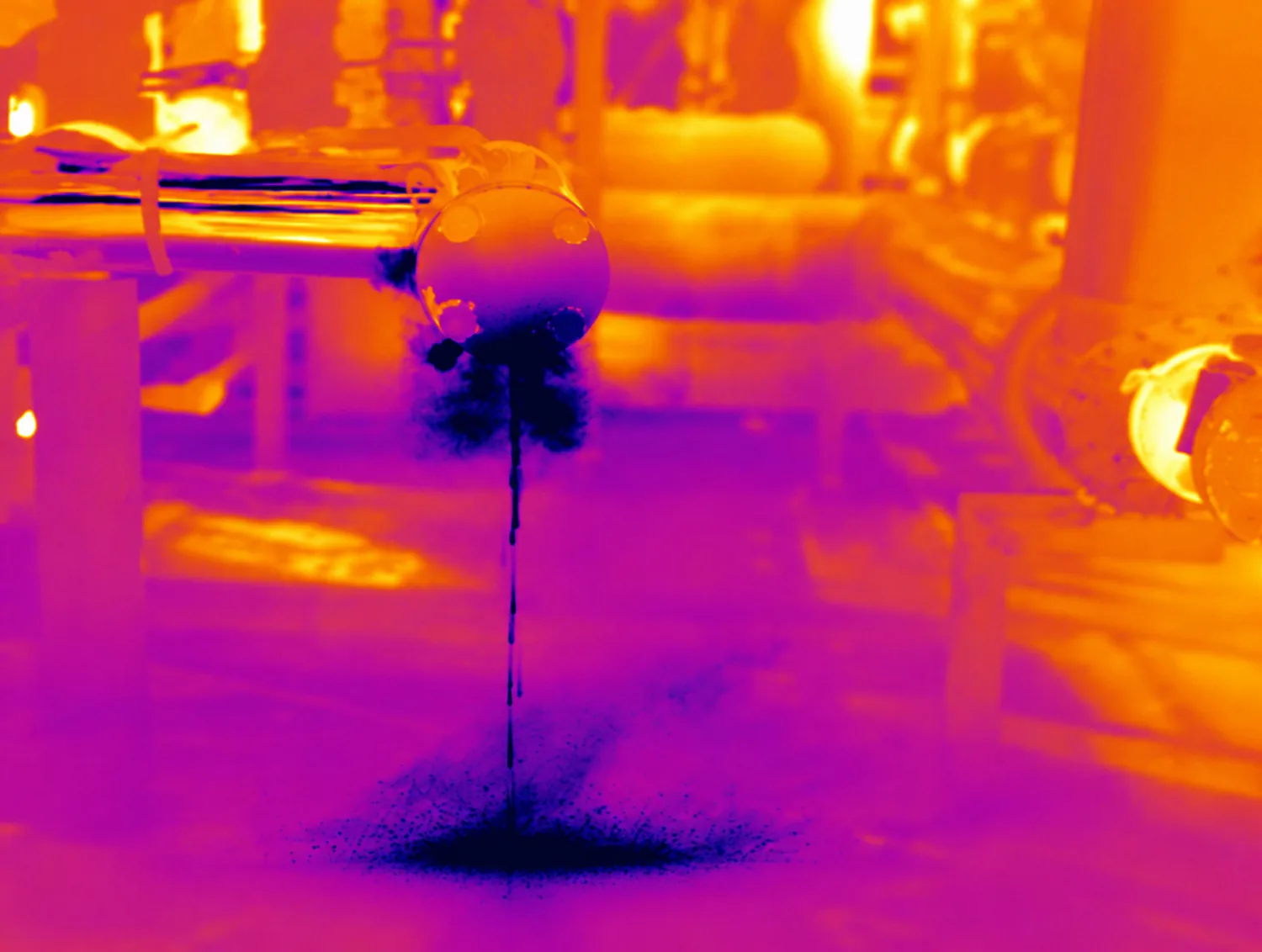 Sistemas infrarrojos de detección de fugas de gas