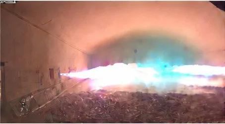Immagine di monitoraggio della fiamma